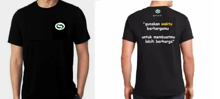 kaos waktu berharga